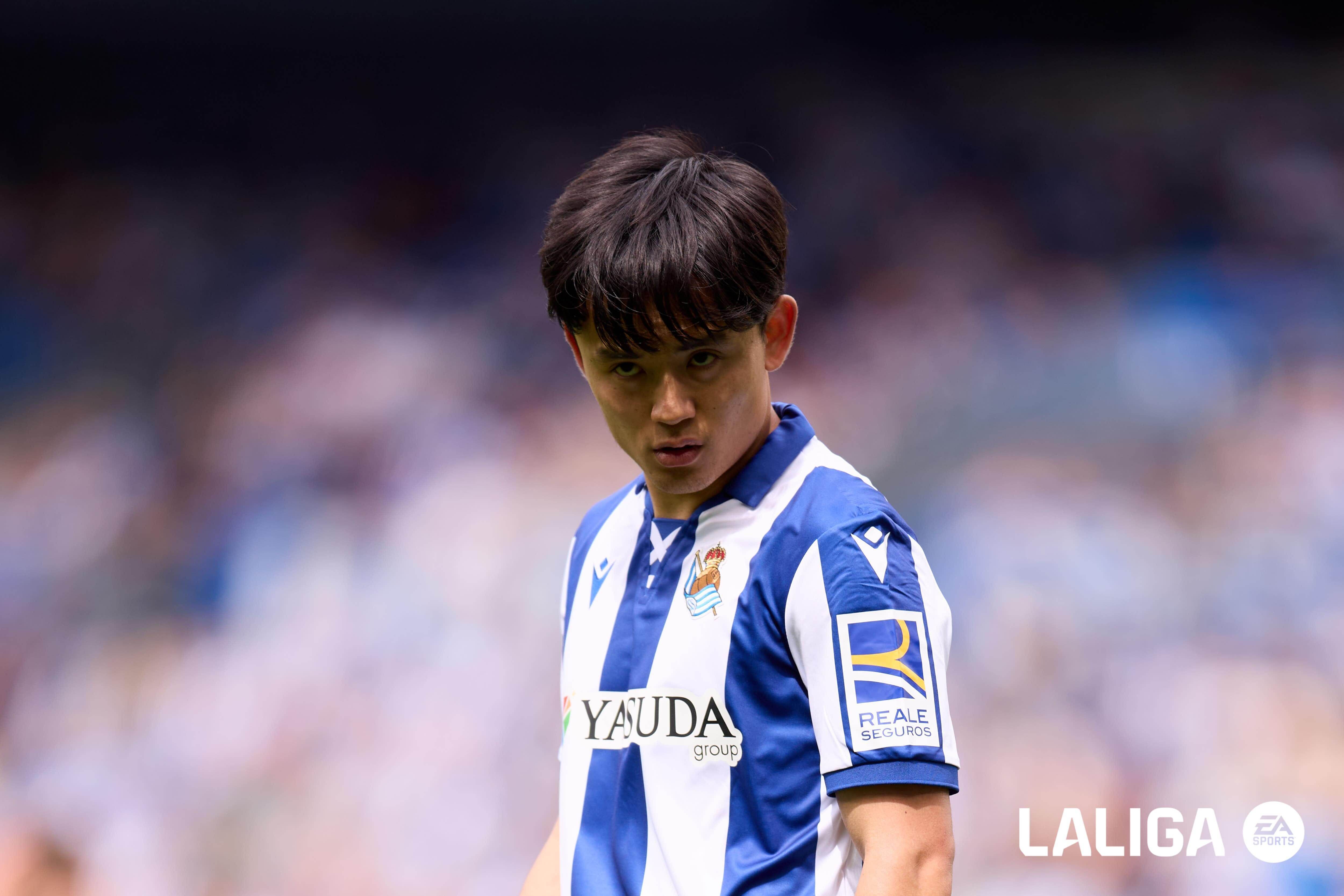  Take Kubo, con la Real Sociedad.