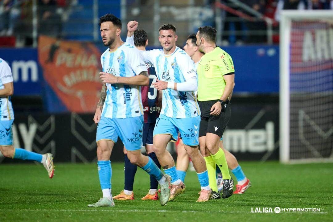 Rafa Rodríguez celebra su gol frente al Eibar (FOTO: LALIGA).