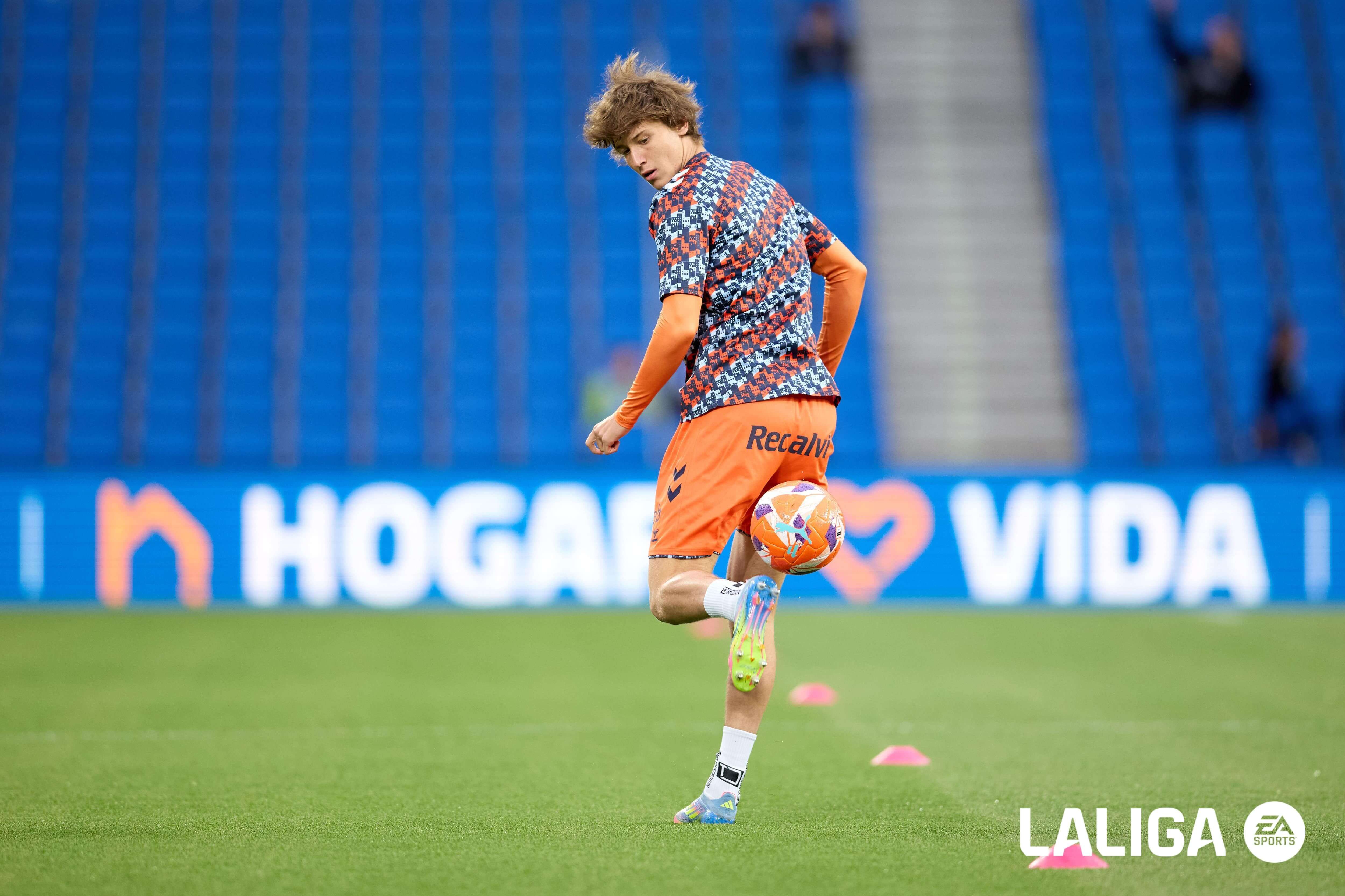  Fer López, con el Celta de Vigo.