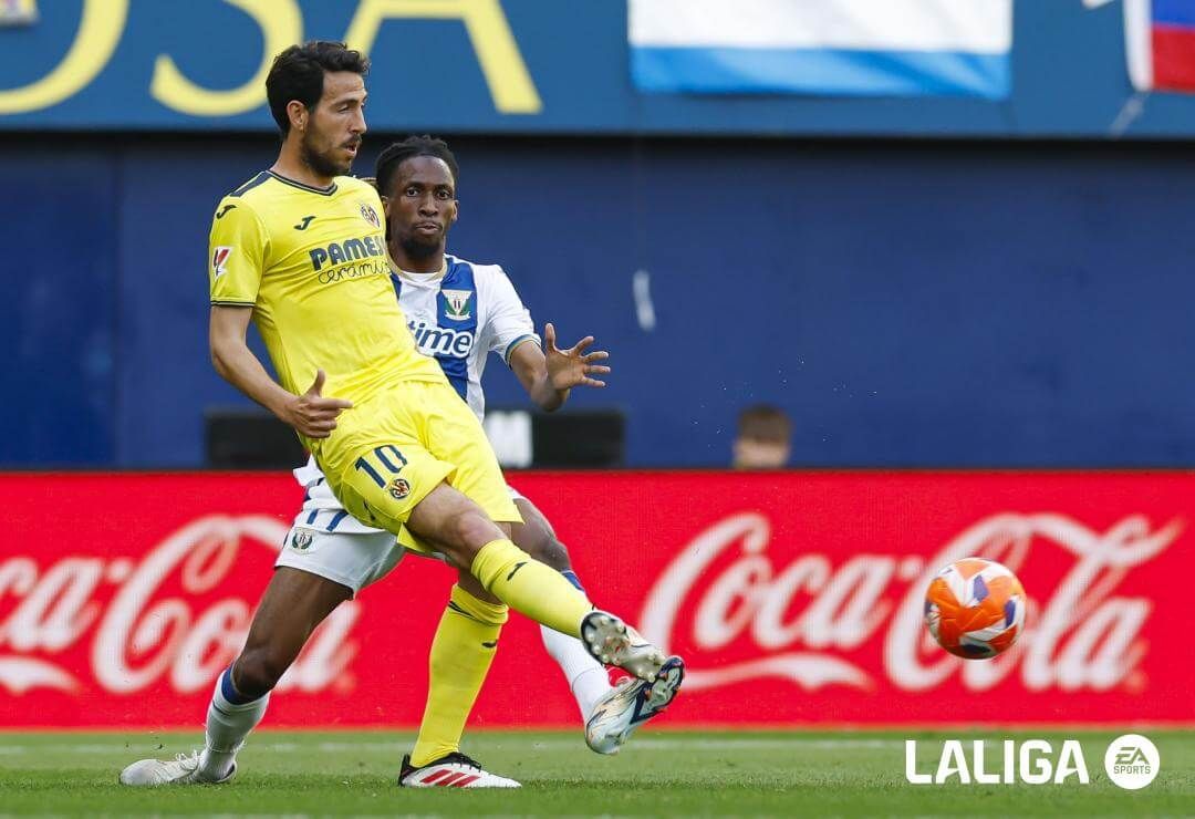 Neyou y Dani Parejo, en el Villarreal-Leganés (FOTO: LALIGA).