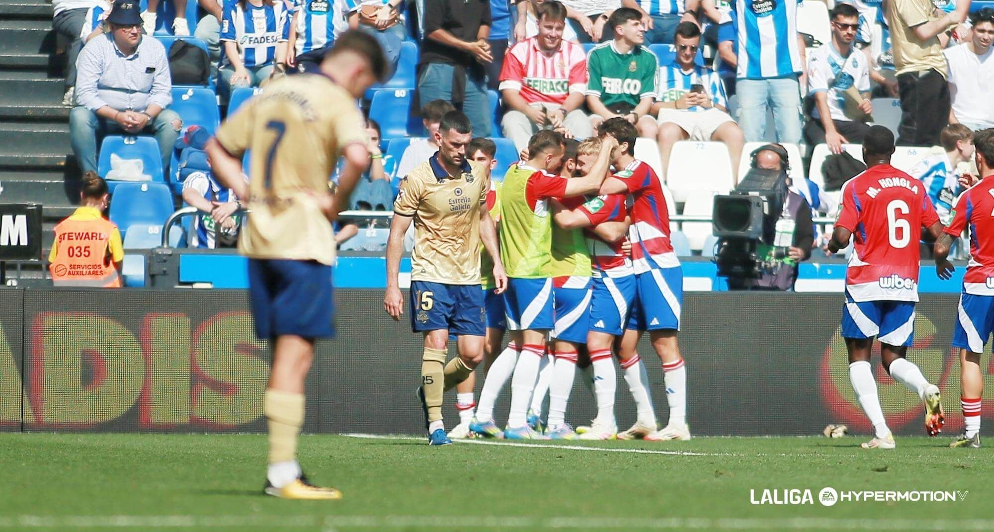  Gol del Granada al Deportivo.