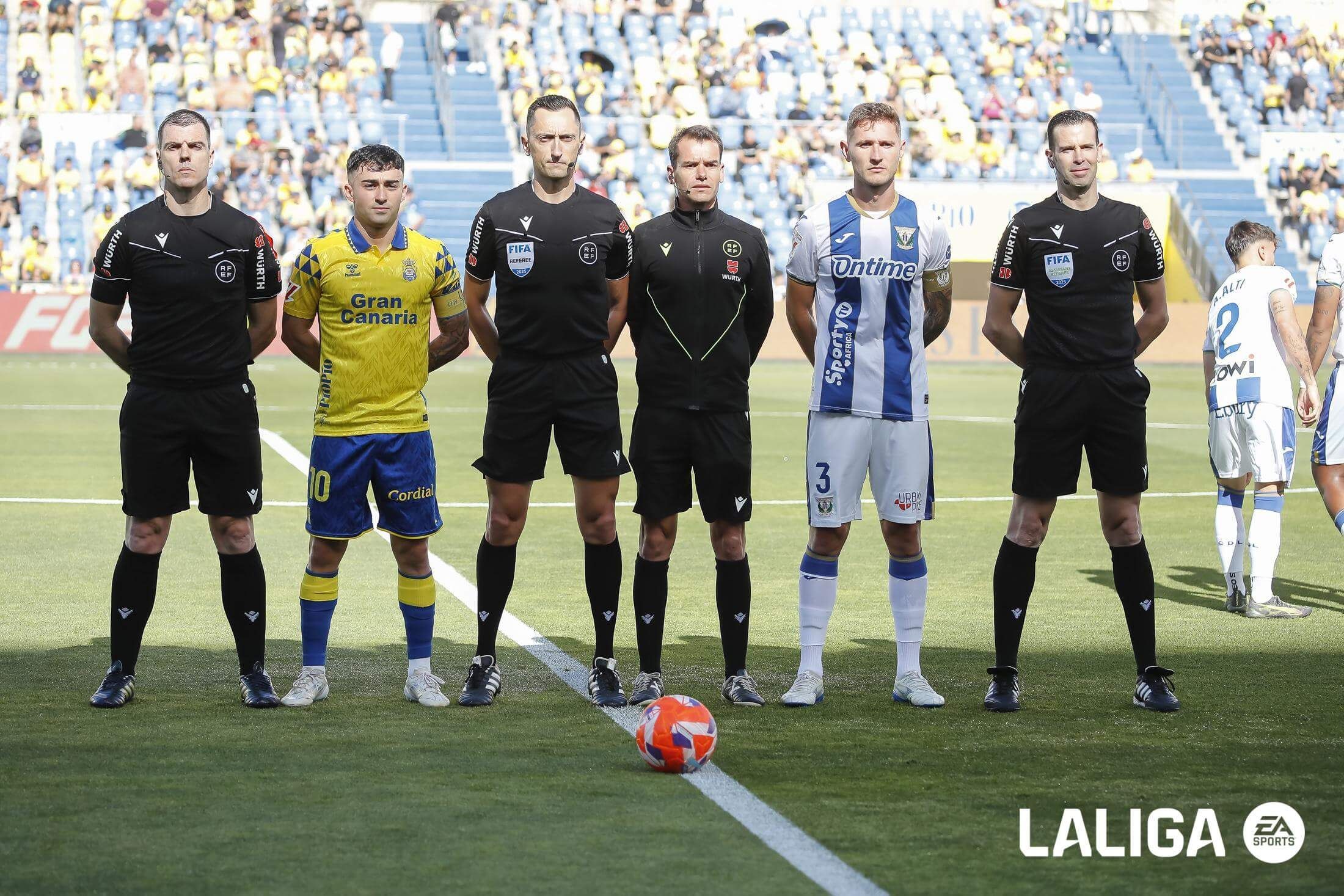 Alberto Moleiro, en el UD Las Palmas - Leganés.