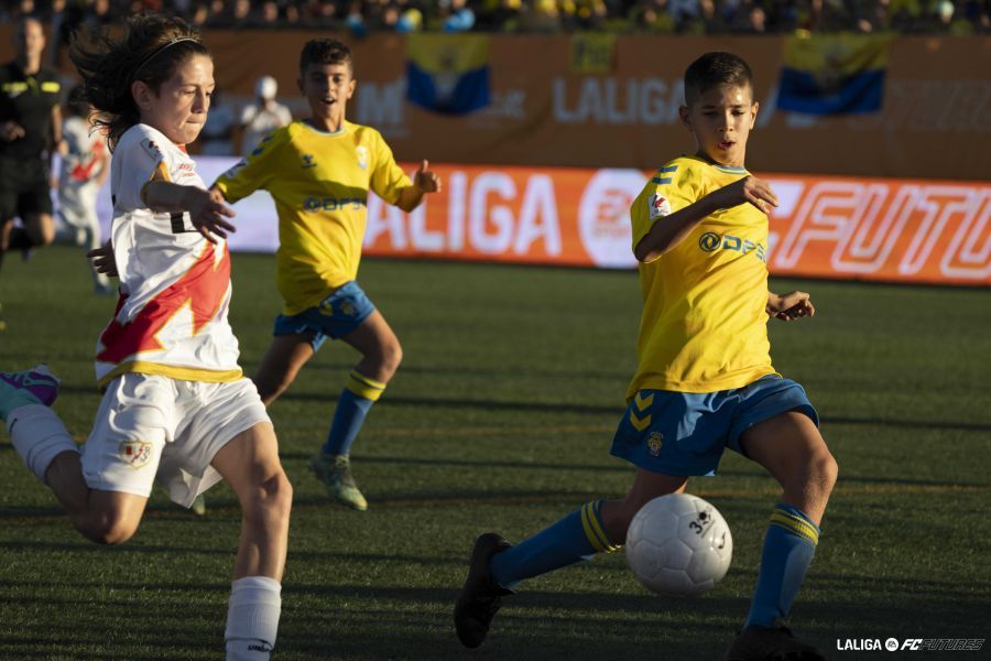  Imagen del encuentro entre el Rayo y Las Palmas.