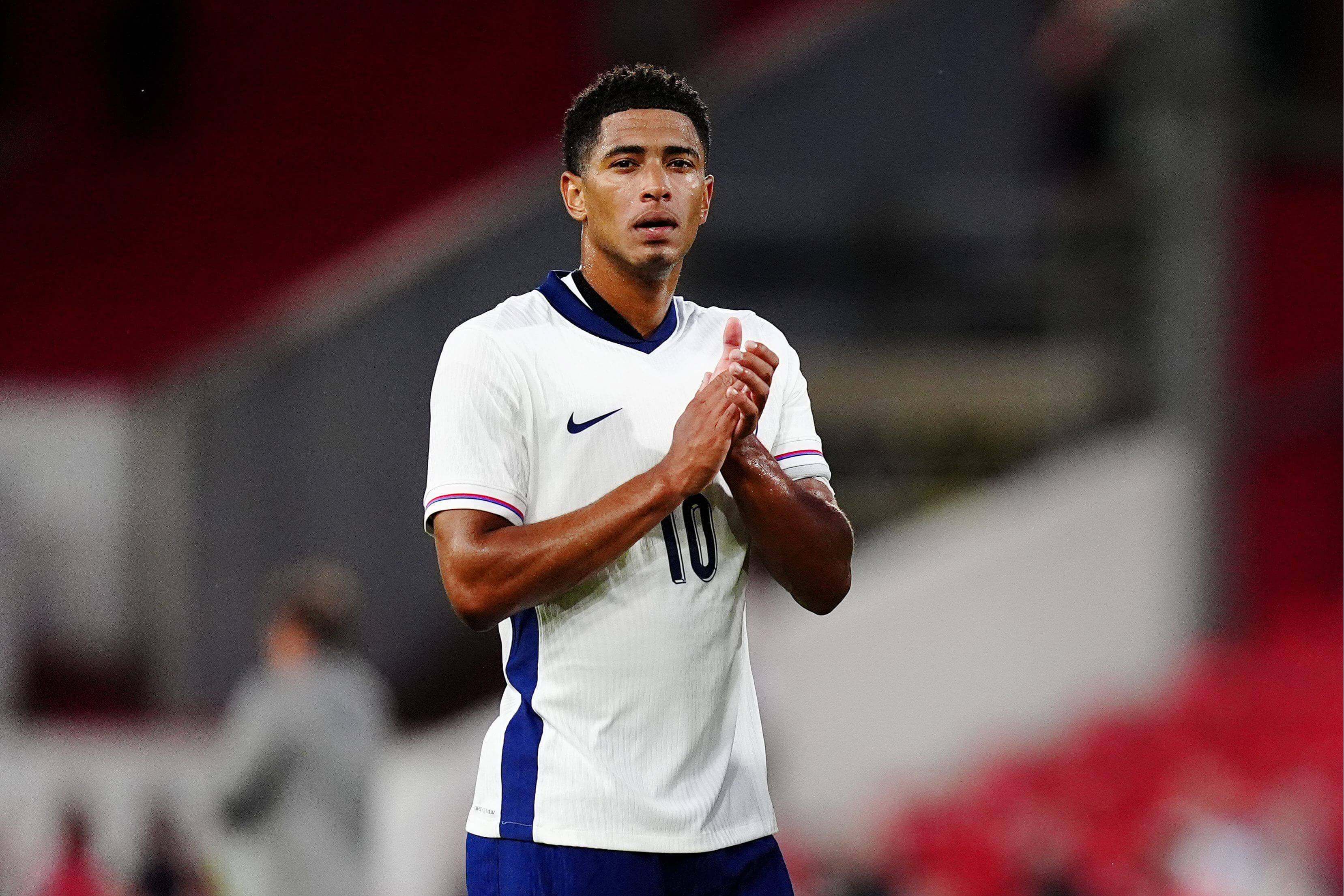  Jude Bellingham con la selección inglesa (Cordon Press)