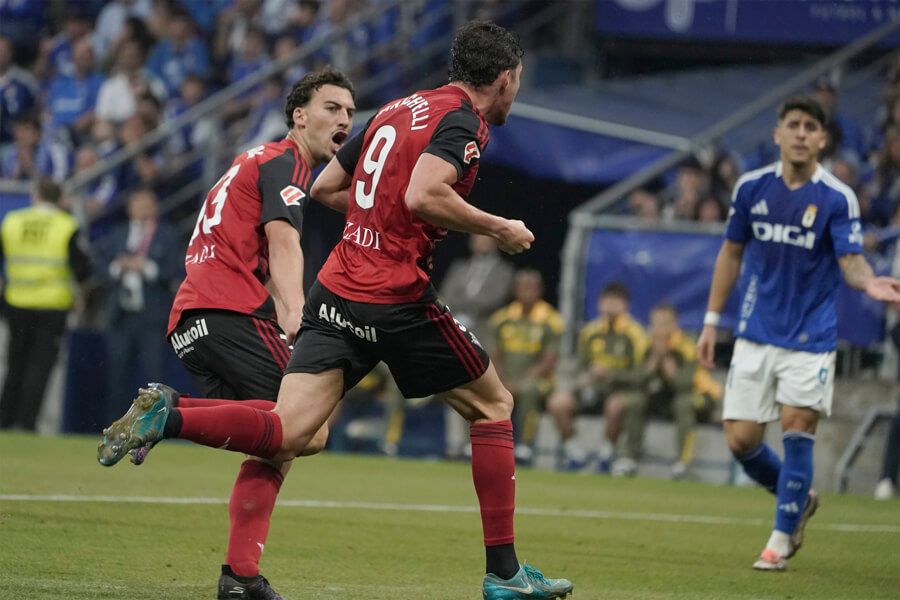  Panichelli celebra el tanto jabato.