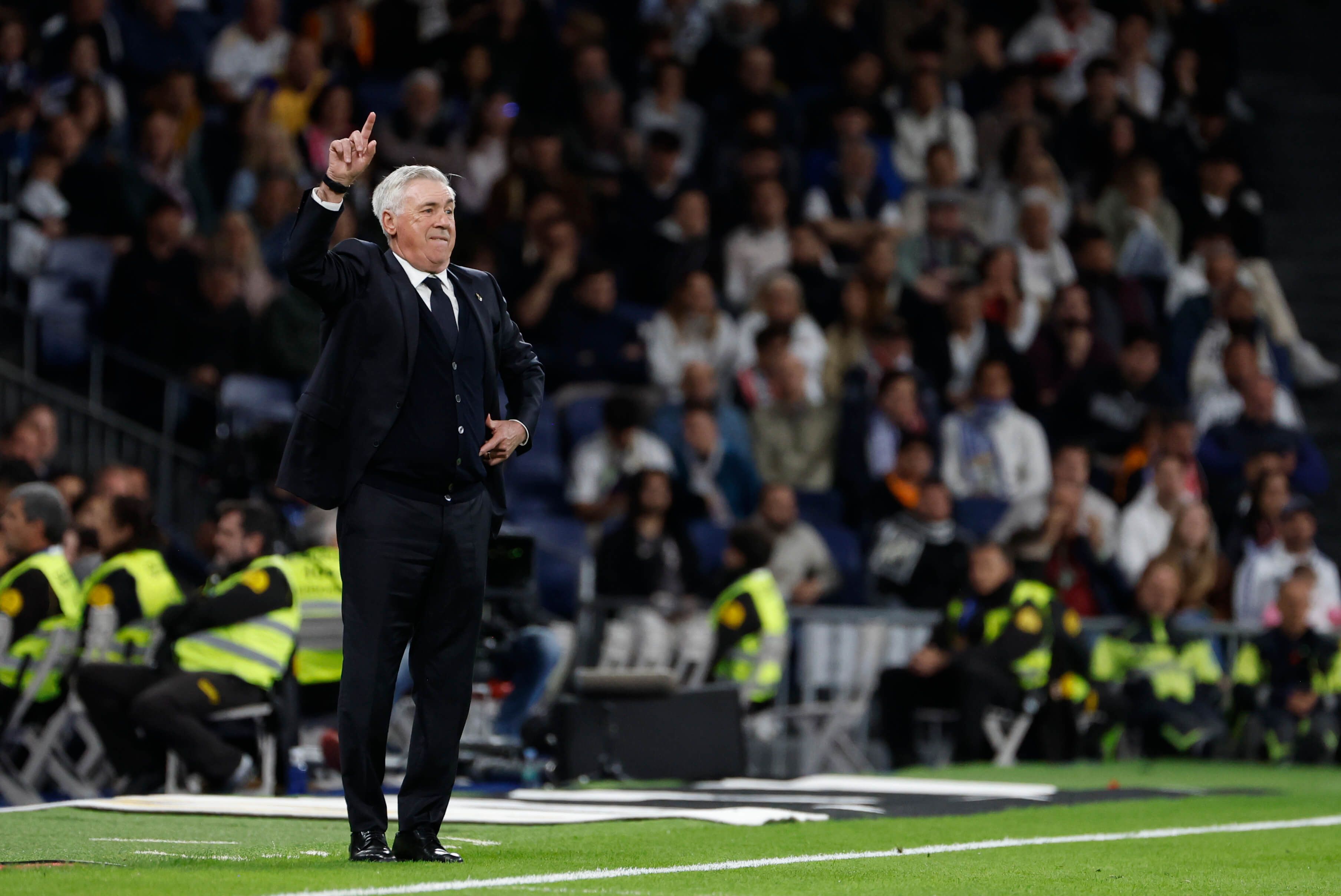  Carlo Ancelotti, en el Real Madrid - Mallorca
