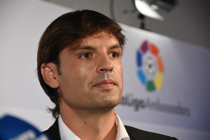 Morientes, en un acto de LaLiga.