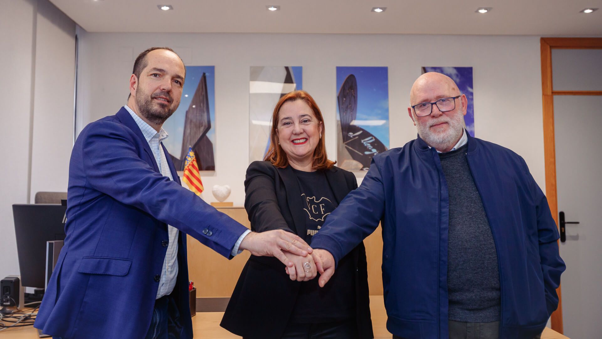  Acuerdo entre Aldaia y el Valencia CF para reconstruir el campo Jaume Ortí