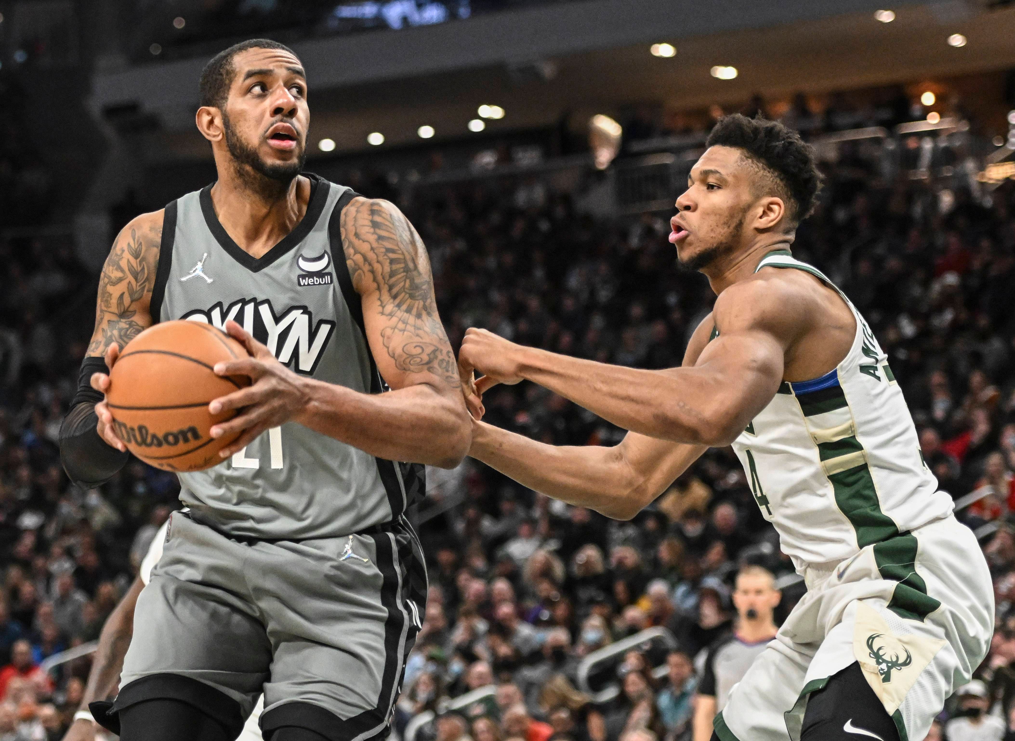  LaMarcus Aldridge en Brooklyn Nets.