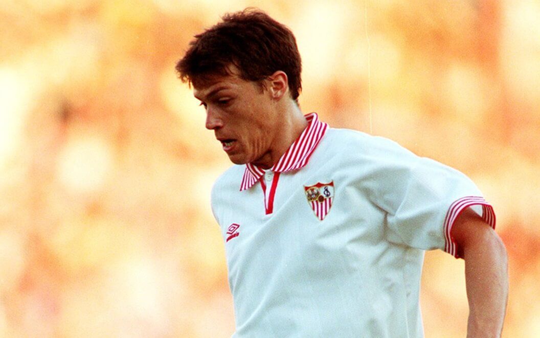  Matías Almeyda, en su etapa como jugador del Sevilla FC.