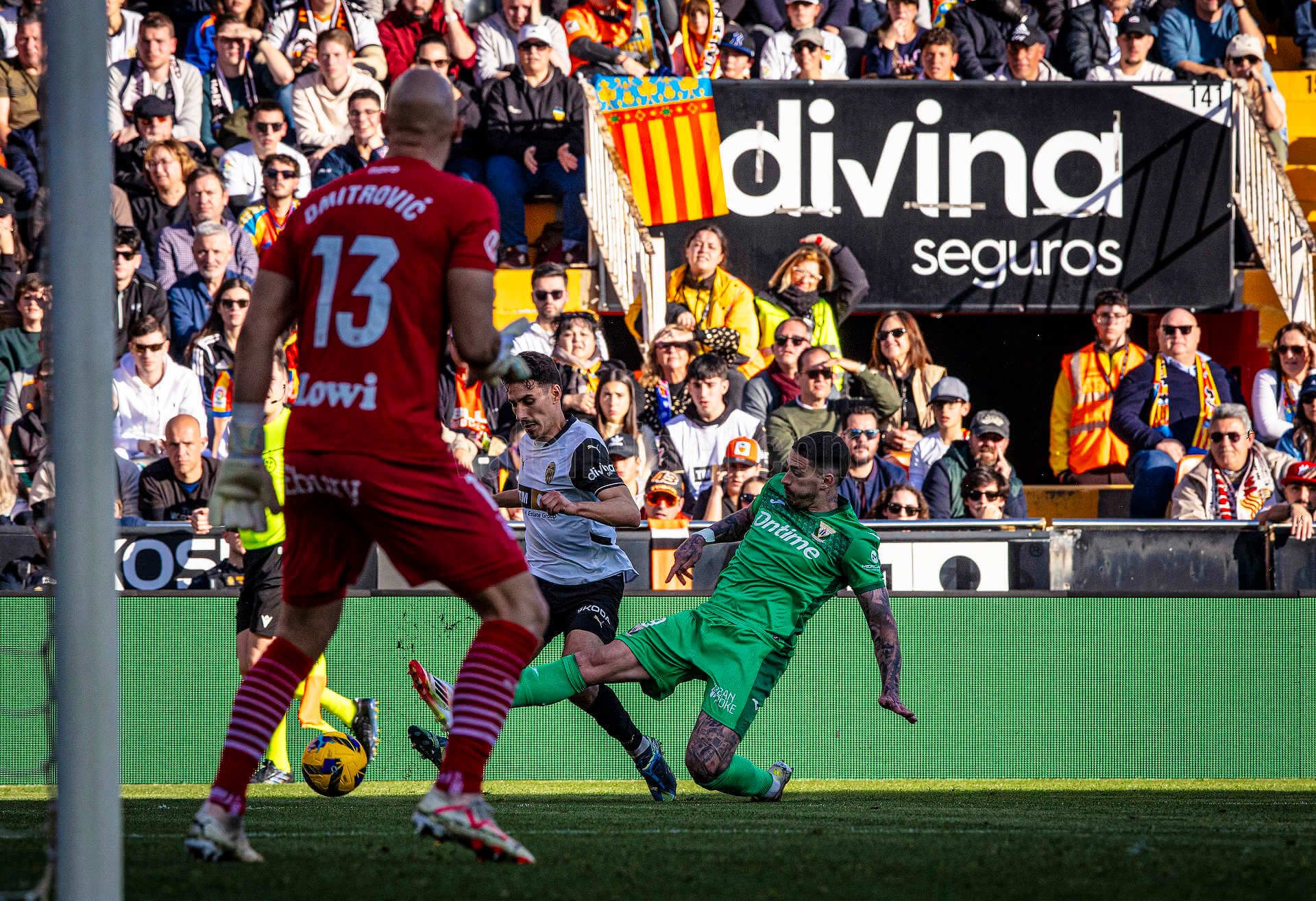  André Almeida, ante el CD Leganés.