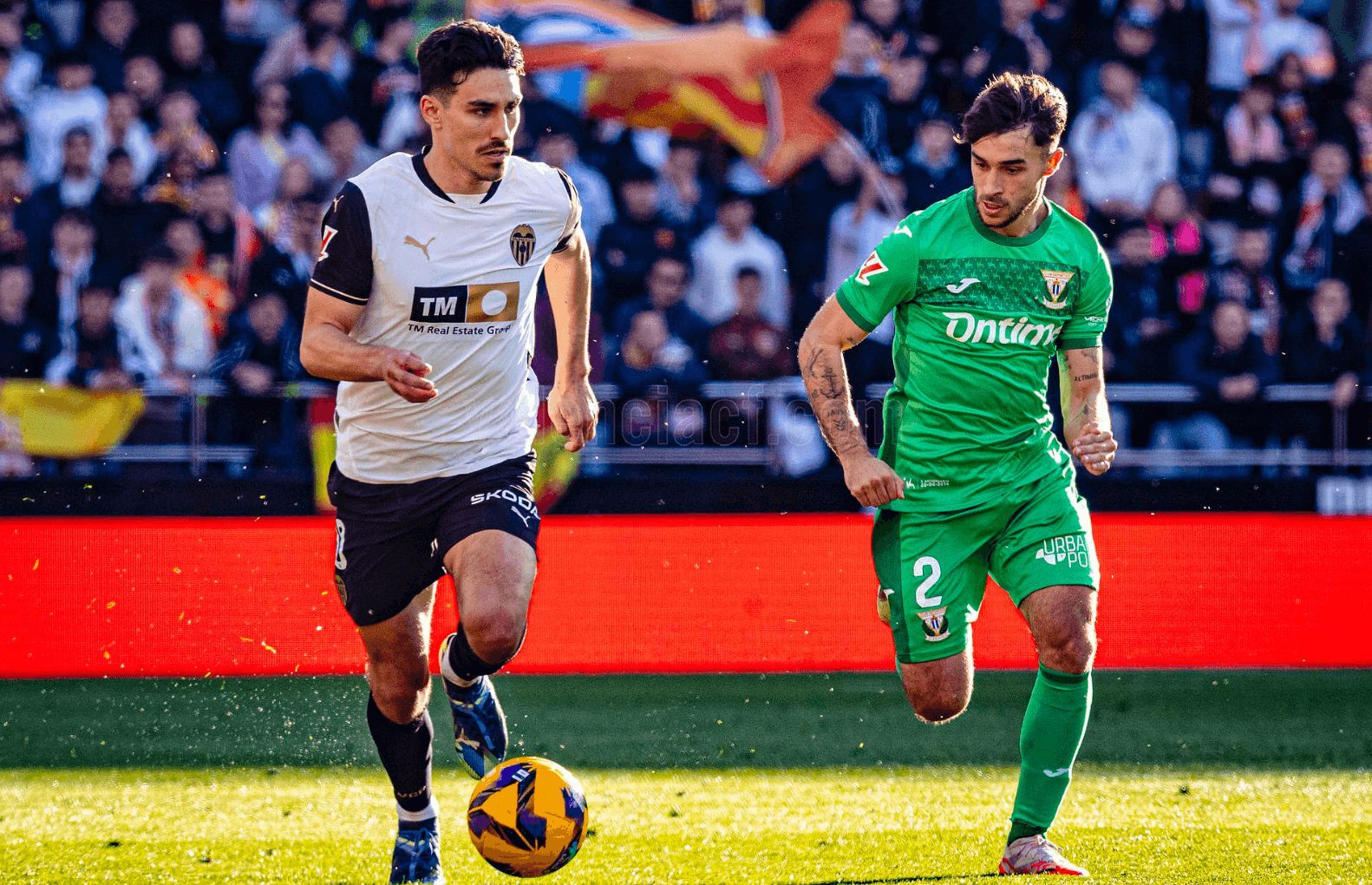  André Almeida, ante el CD Leganés.