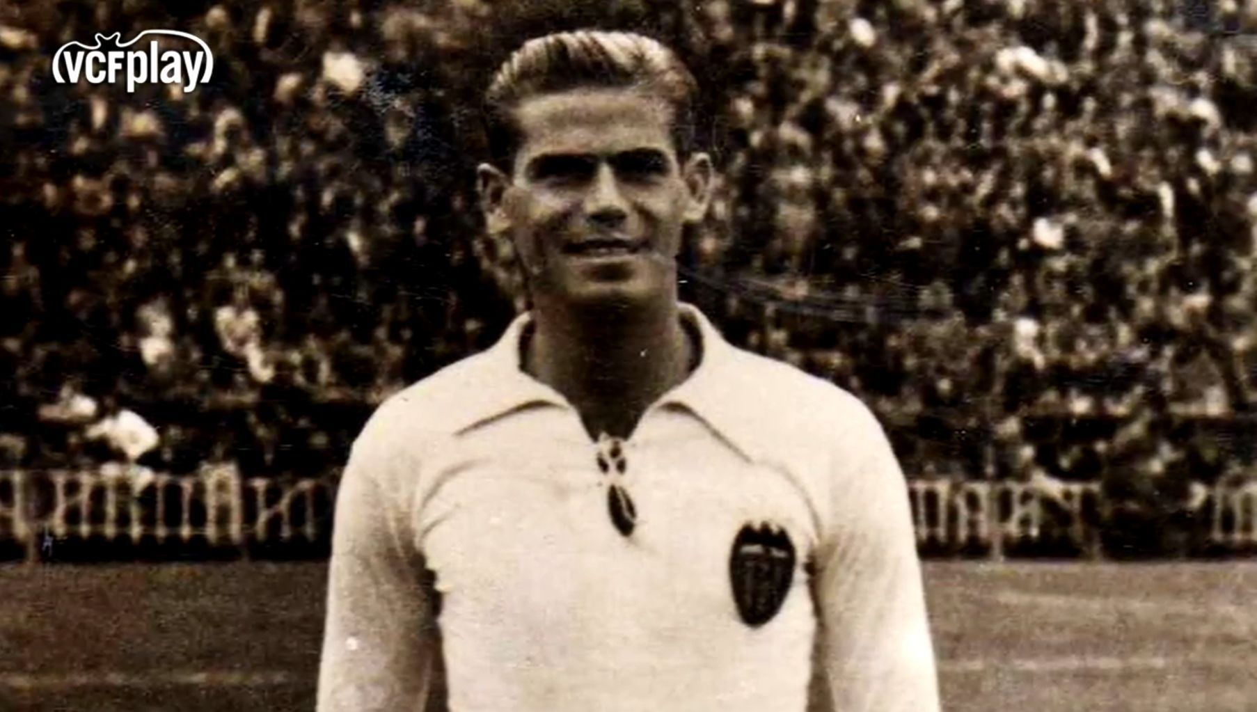  Antonio Puchades con el Valencia CF.