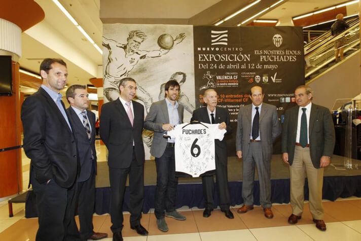  Antonio Puchades recibió muchos homenajes en vida