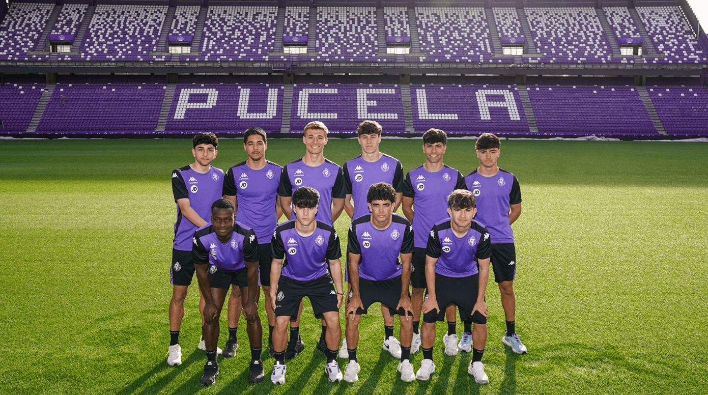 Aranda, Arco, Rulo, Yago S.M., César Porras, Alani, Platero, Pascu, Hugo Calvo y Dani Garrido, ren