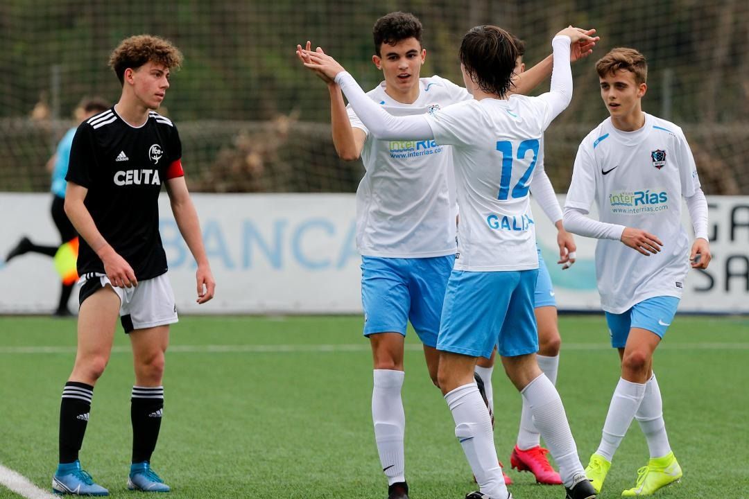  Bajcetic, con la selección gallega