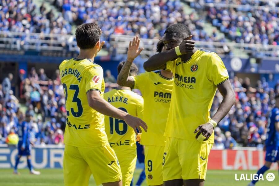  Barry celebra un gol ante el Getafe.