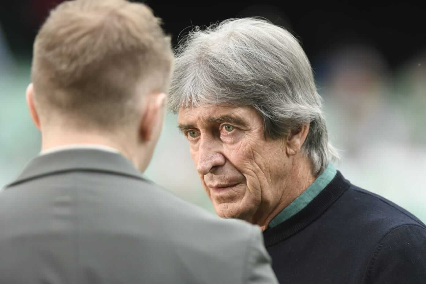  Manuel Pellegrini, en la previa al partido ante el Jagiellonia.