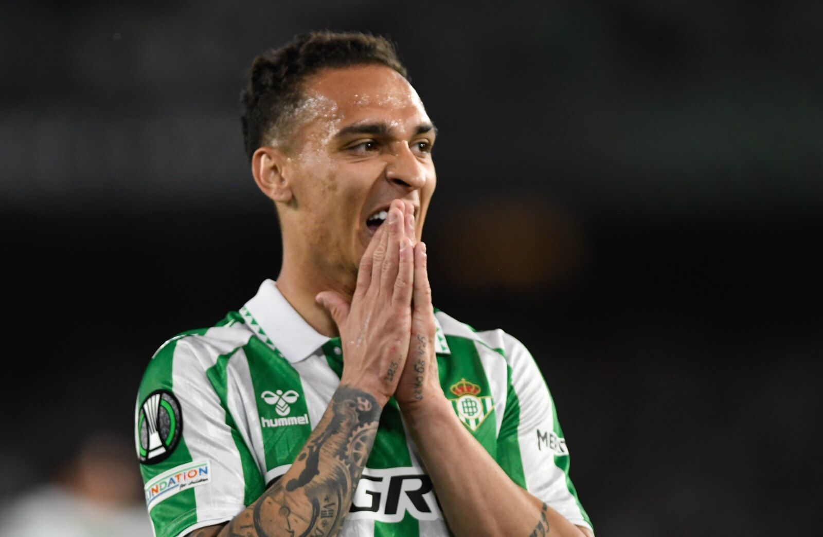  Antony, en el Betis-Jagiellonia.