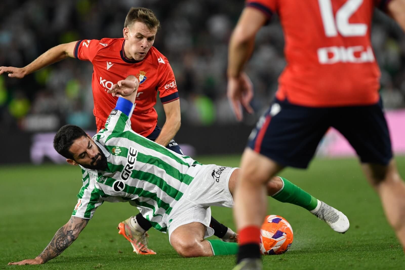  Isco Alarcón, en el partido ante Osasuna.