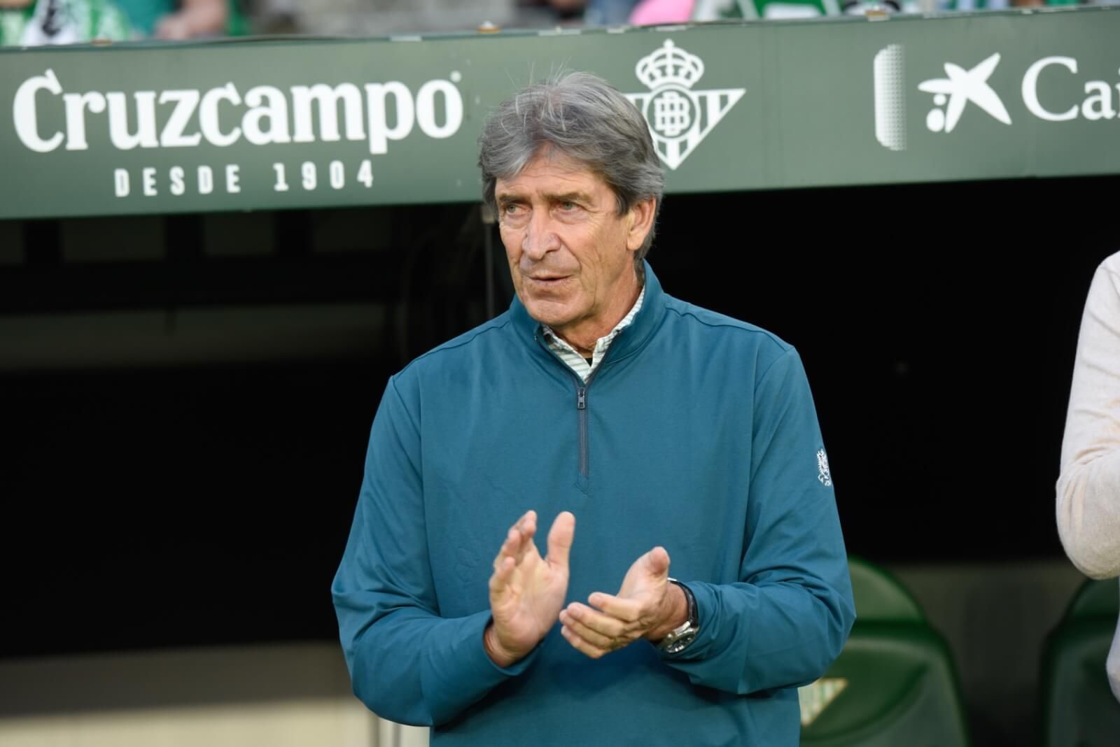 Manuel Pellegrini, en el Betis-Osasuna.