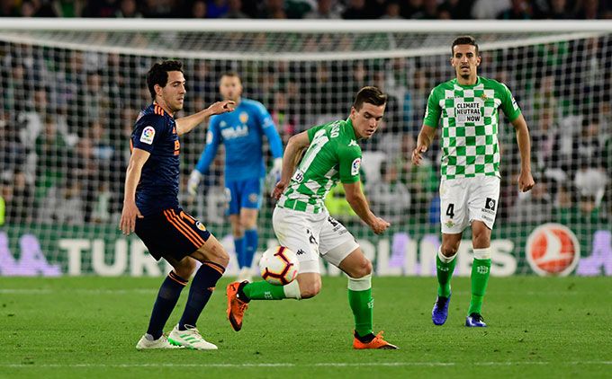  Lo Celso, en un Betis - Valencia
