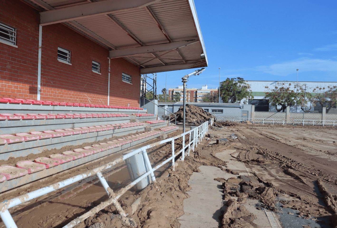  Así estaba el Camp Municipal d'Esports de Sedaví