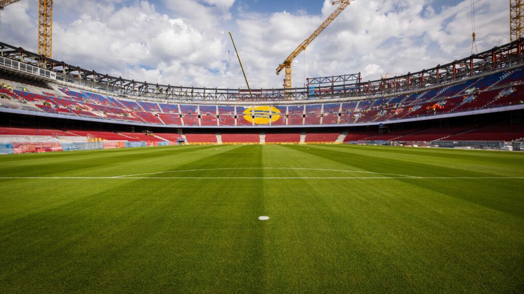  El Camp Nou en obras (Europa Press)