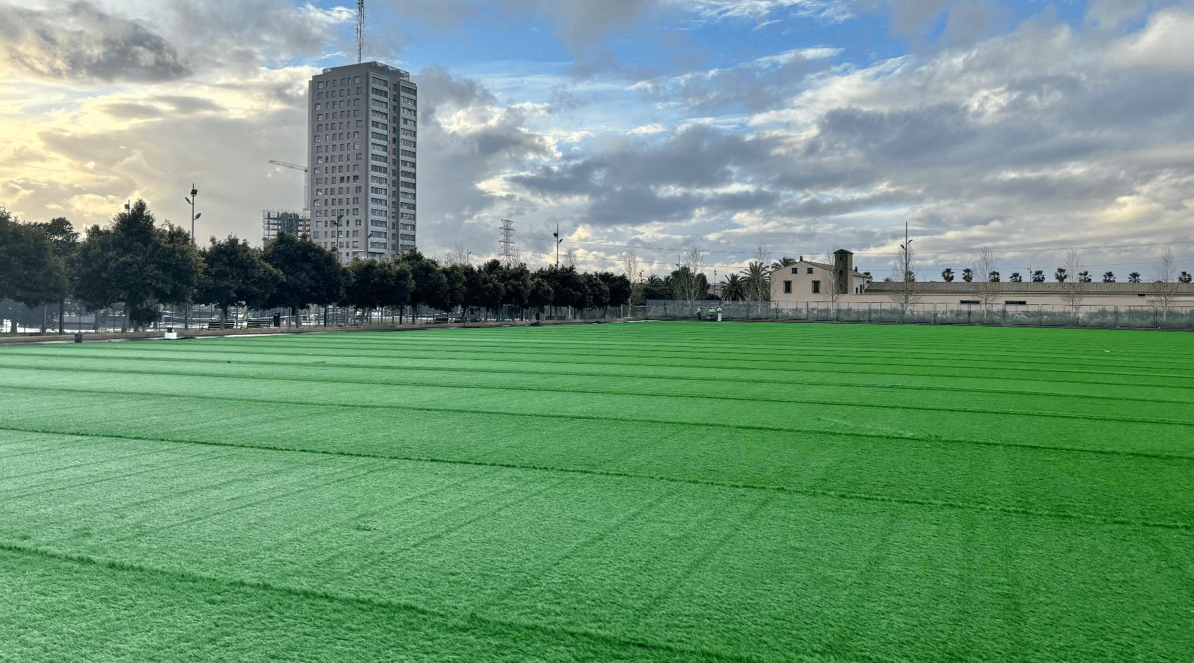  Nuevo campo del Discóbolo en La Torre, el antiguo quedó destruido por la DANA