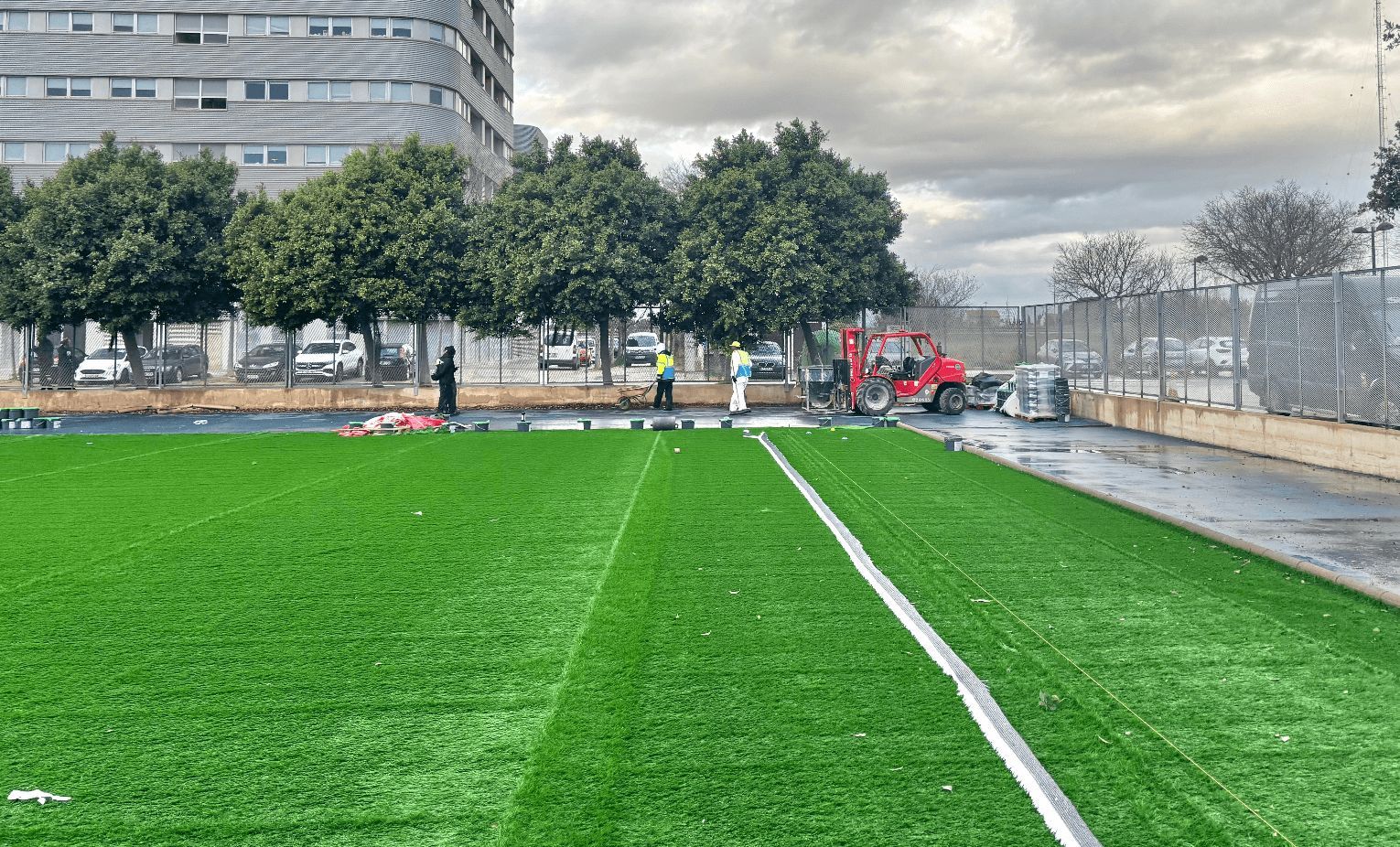  Nuevo campo del Discóbolo en La Torre, el antiguo quedó destruido por la DANA