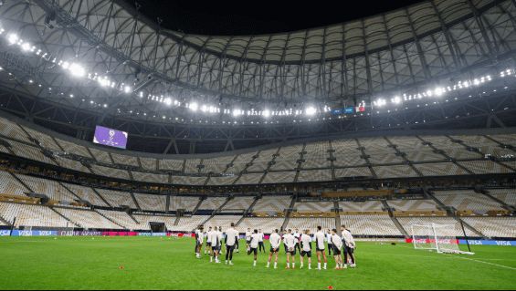  Entrenamiento del Real Madrid en el Estadio de Lusail