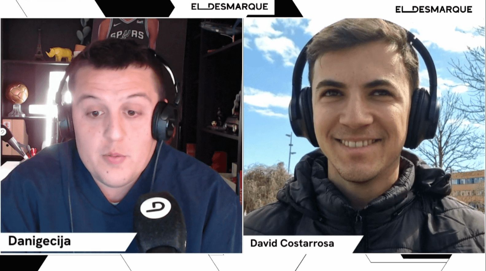  David Costarrosa en el Twitch de ElDesmarque