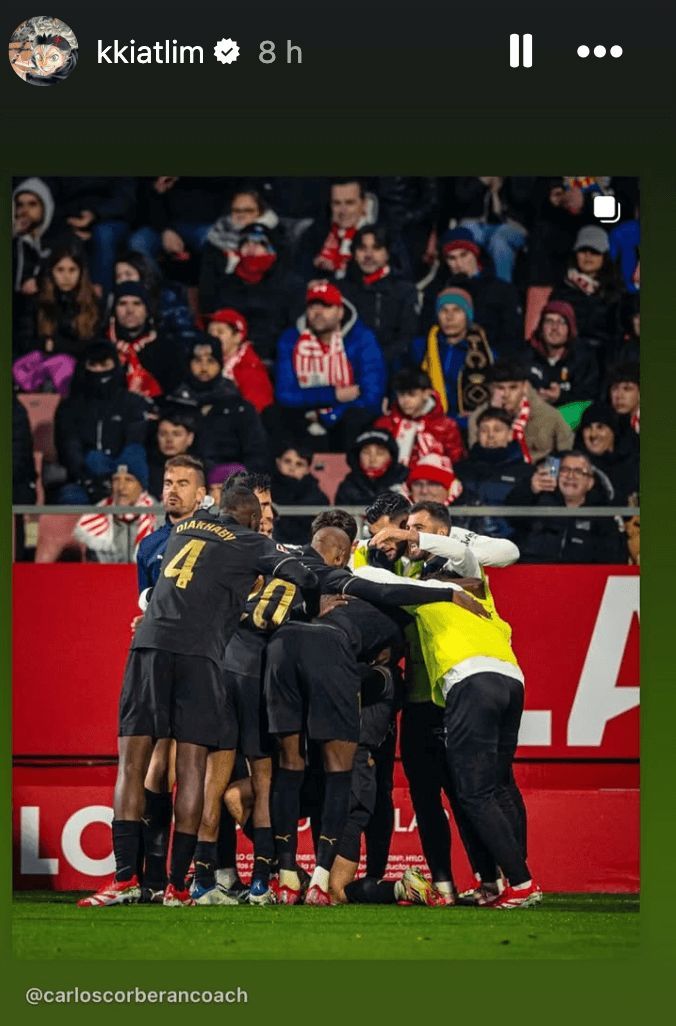  Este es el mensaje de Kiat Lim