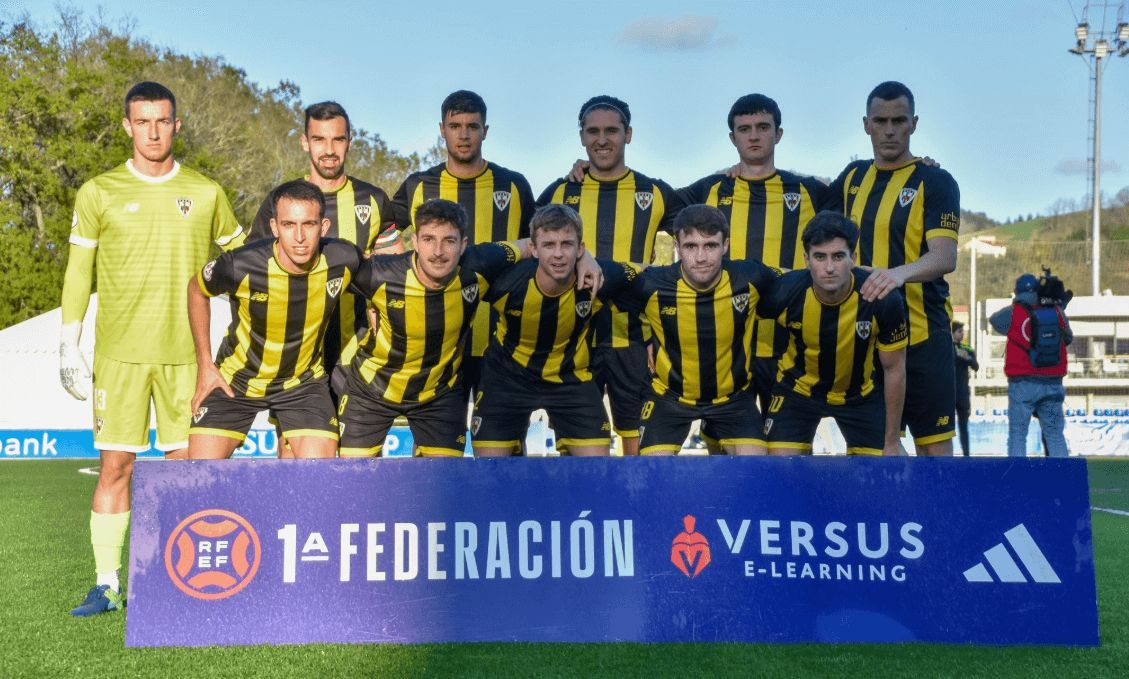  Unai Pérez, en el once titular del Barakaldo (FOTO: @BarakaldoCF).