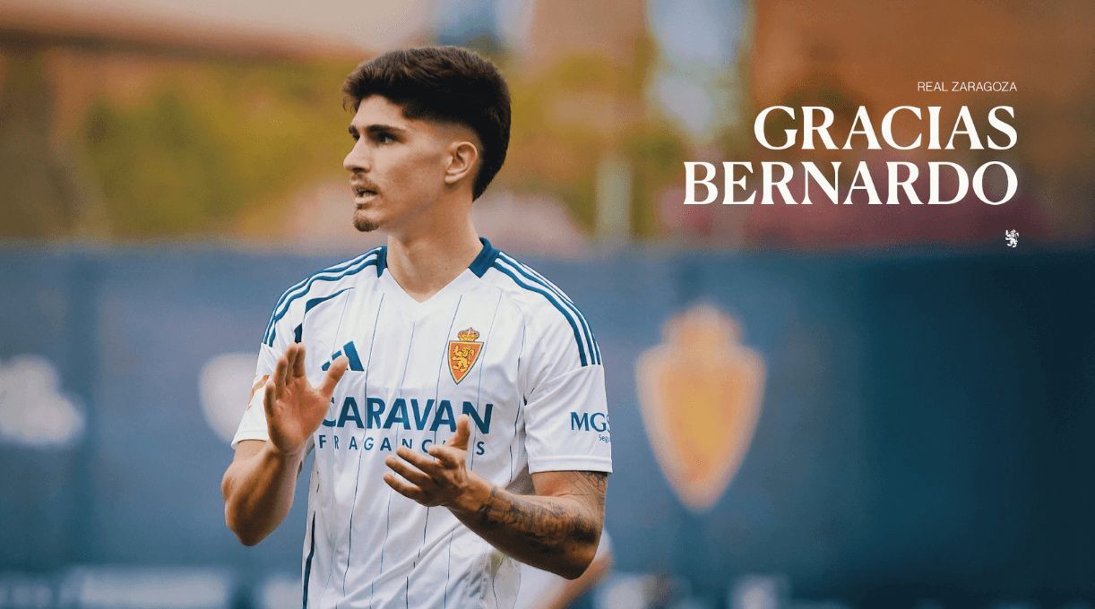 El Real Zaragoza traspasa a Bernardo Vital.