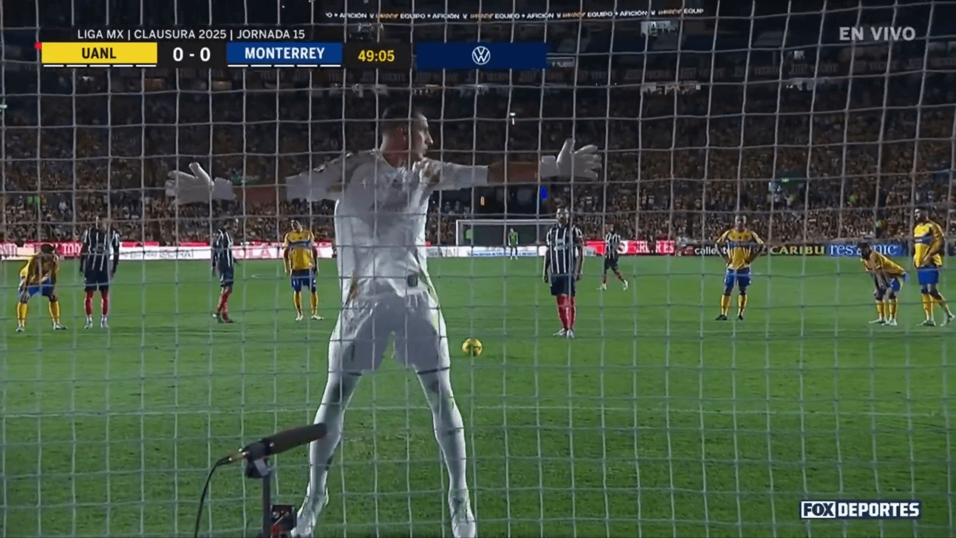  La amenaza de Sergio Ramos al portero.