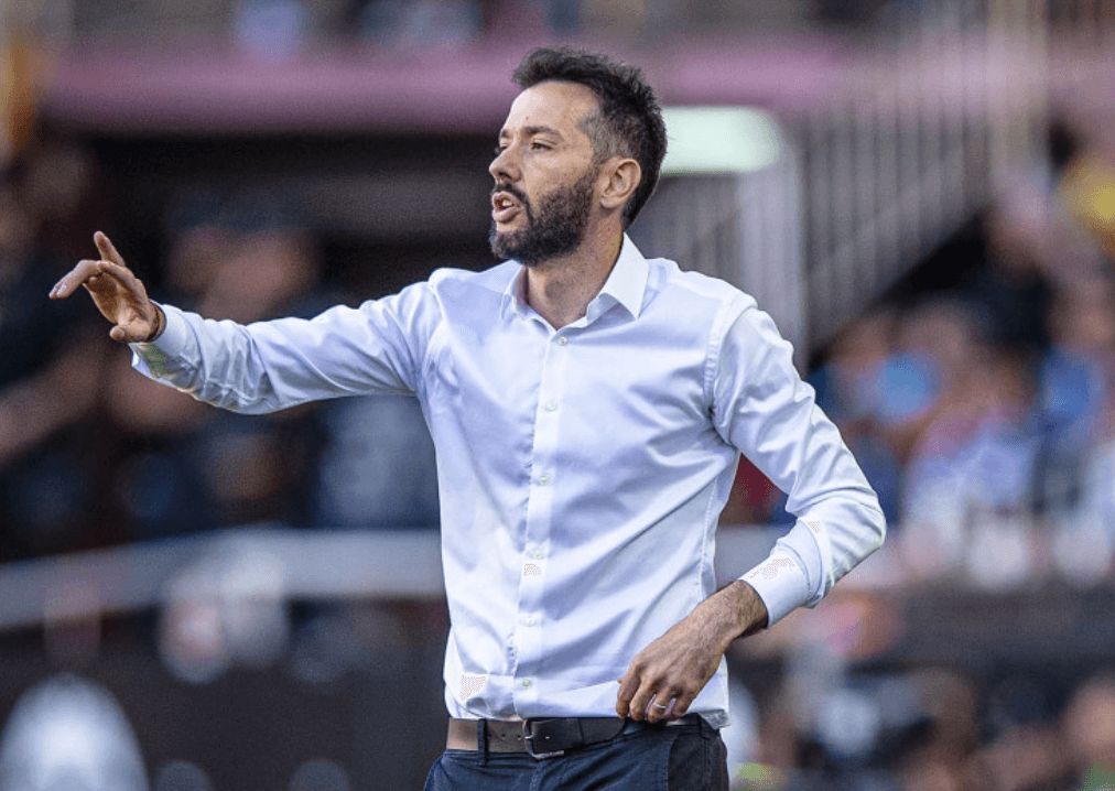  Carlos Corberán en Mestalla