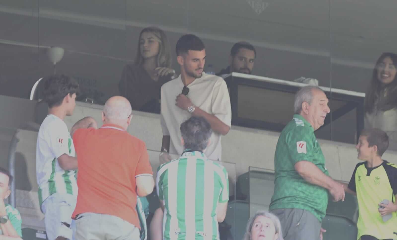  Dani Ceballos, en el Benito Villamarín.