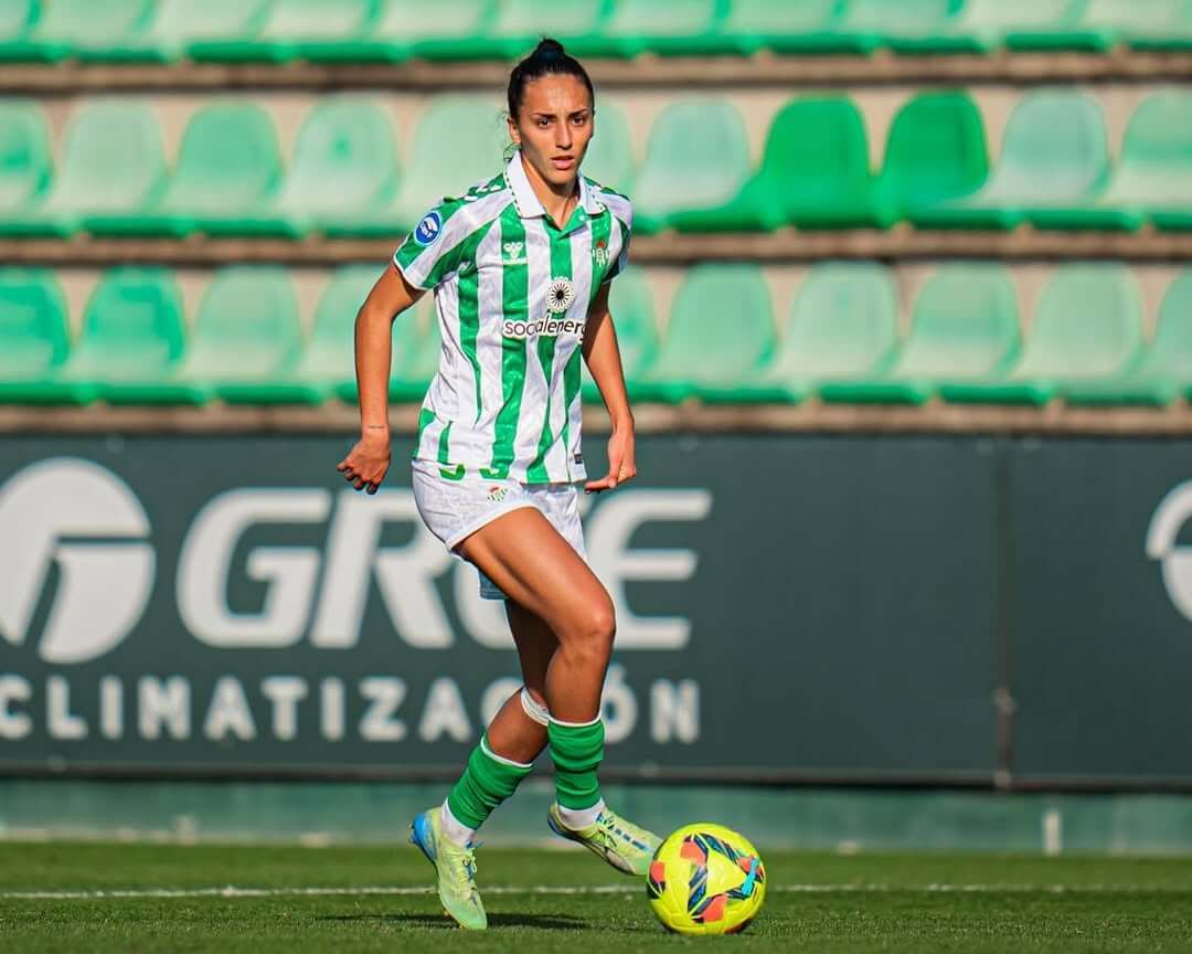  Gema Soliveres, con el Real Betis.