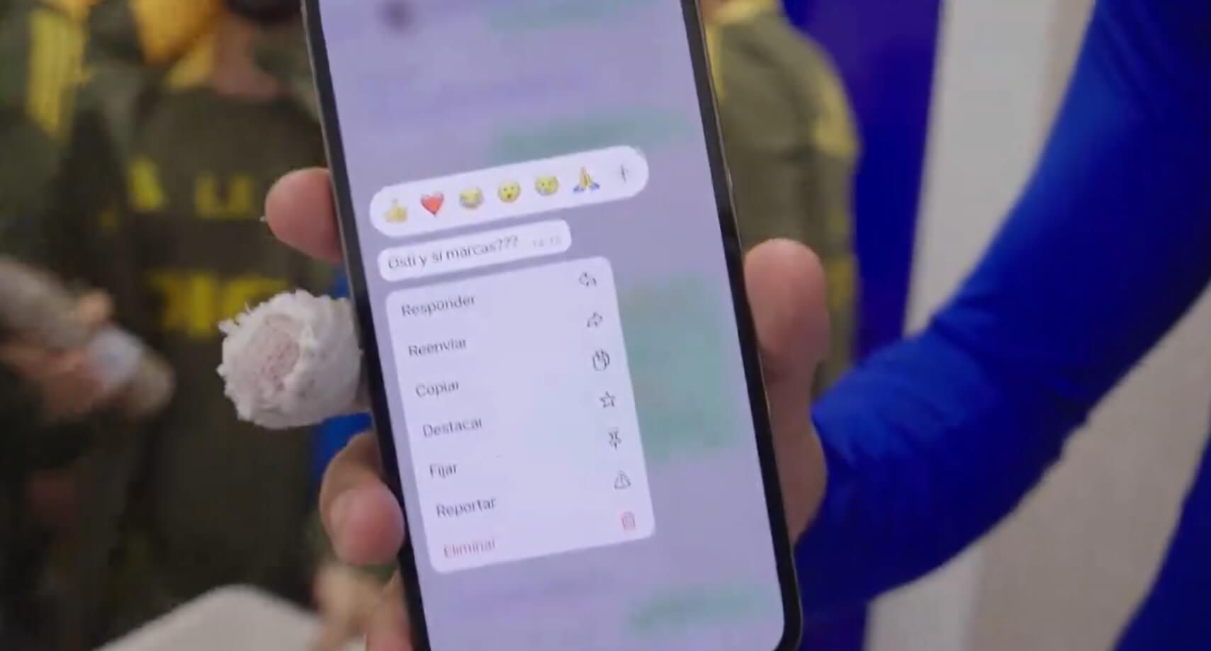  Mensaje de Diego Cervero a Álex Cardero.