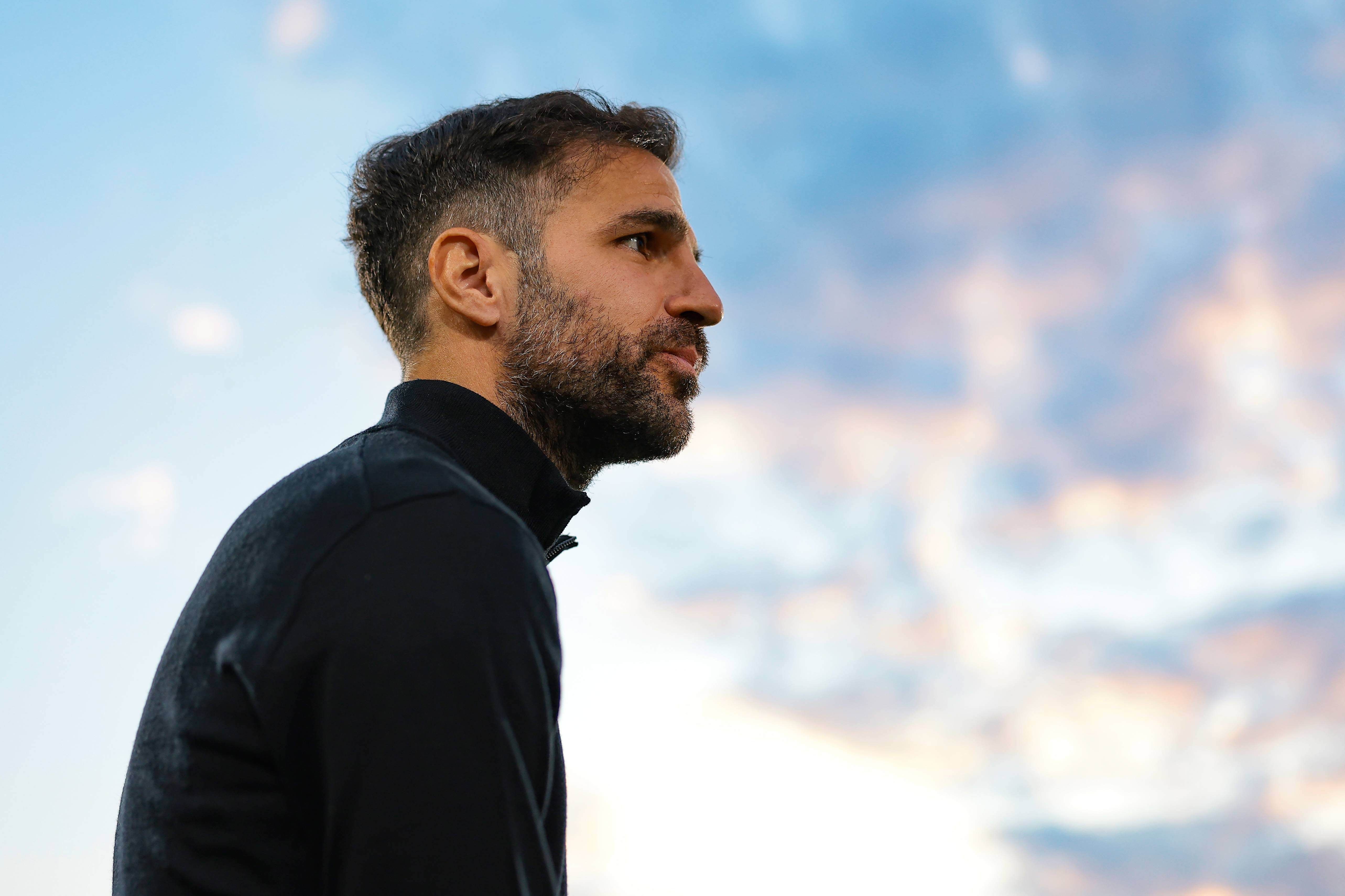 Cesc Fábregas, en un partido del Como.