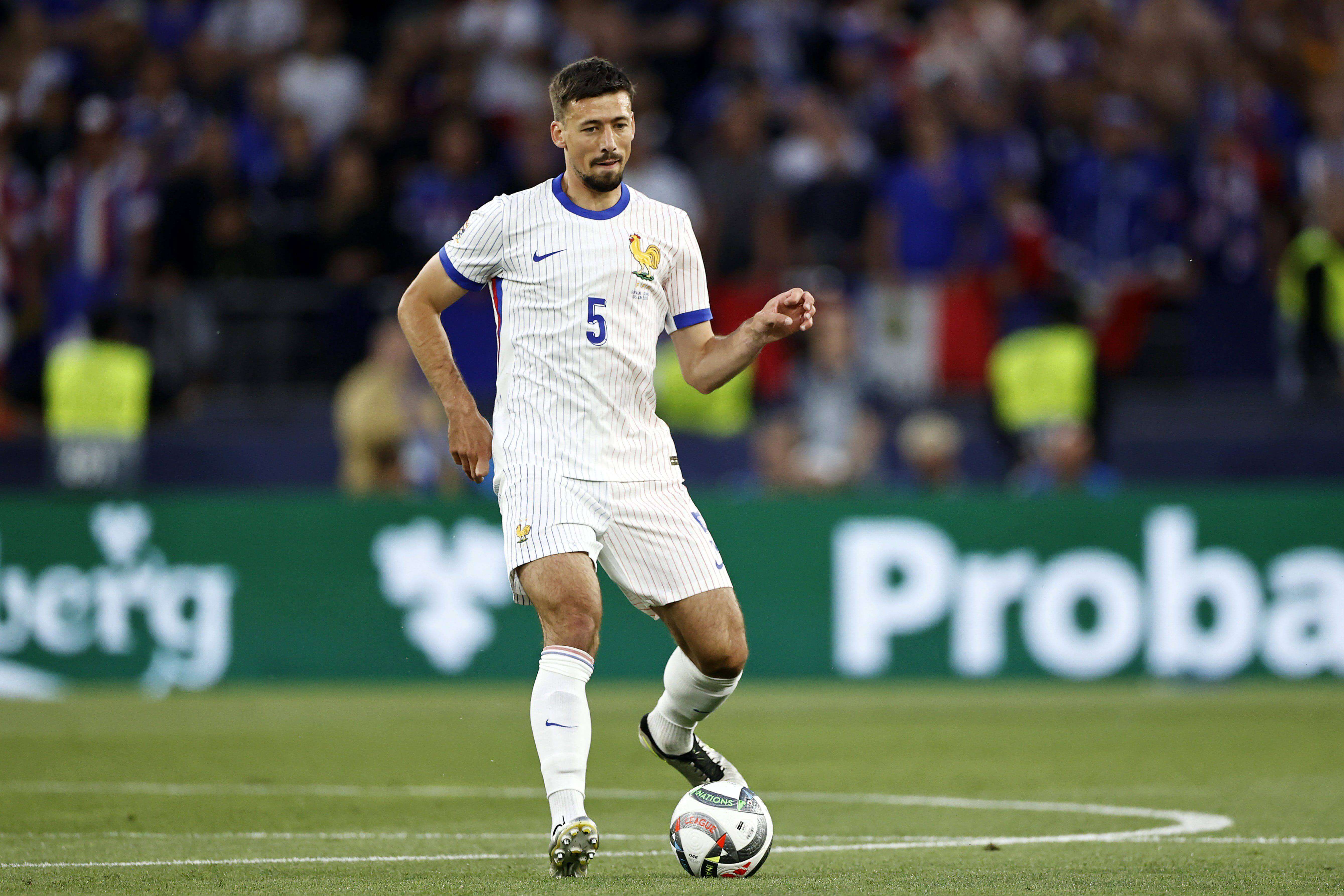  Clément Lenglet, en un partido con Francia.