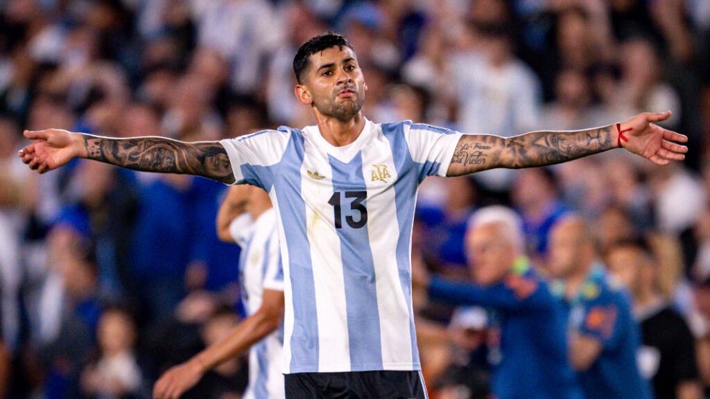 Cuti Romero, en un partido de Argentina (Cordon Press)