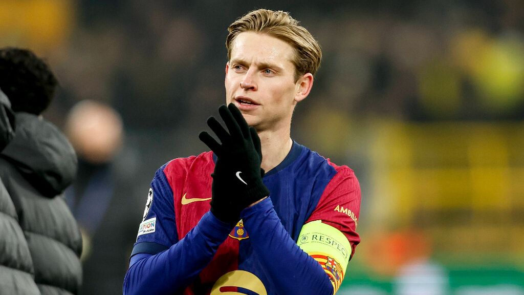  Frenkie de Jong con el brazalete de capitán (Fuente: Cordon Press)