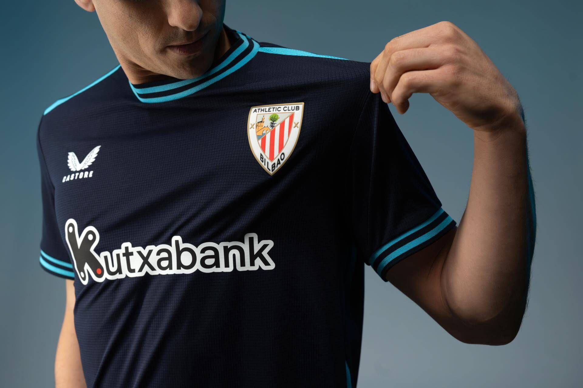 La segunda camiseta del Athletic Club para la temporada 2025-2026.