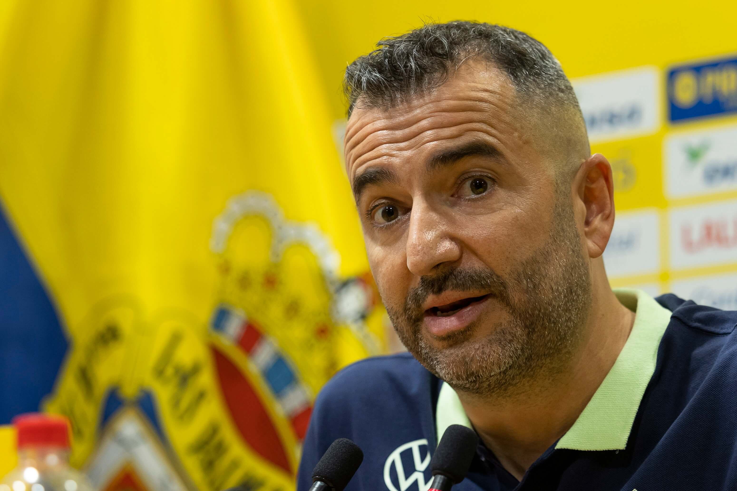Diego Martínez, entrenador de la UD Las Palmas.