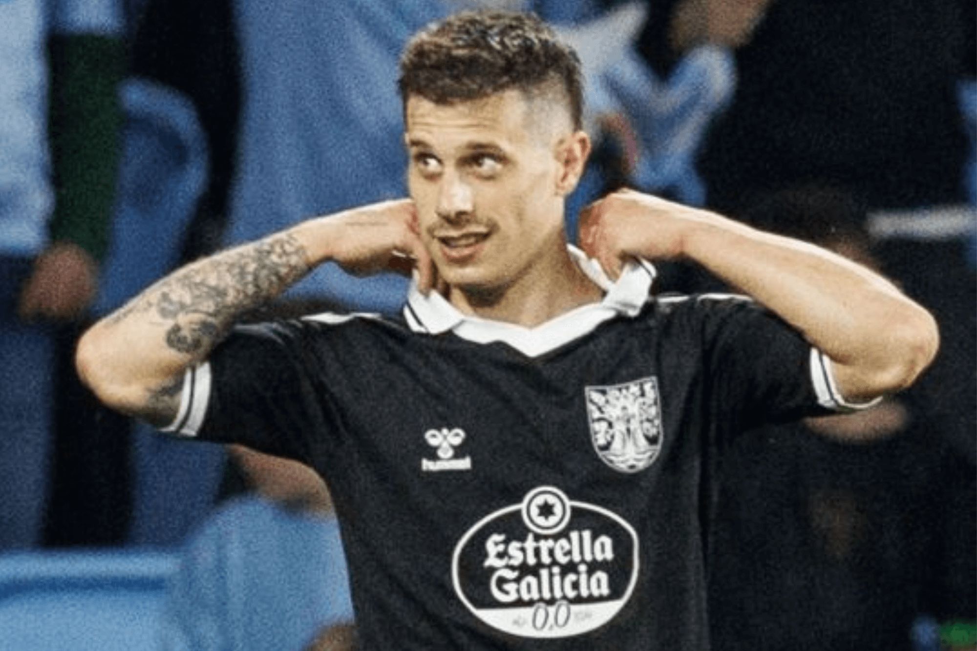  Alfon González tras marcar a Las Palmas.