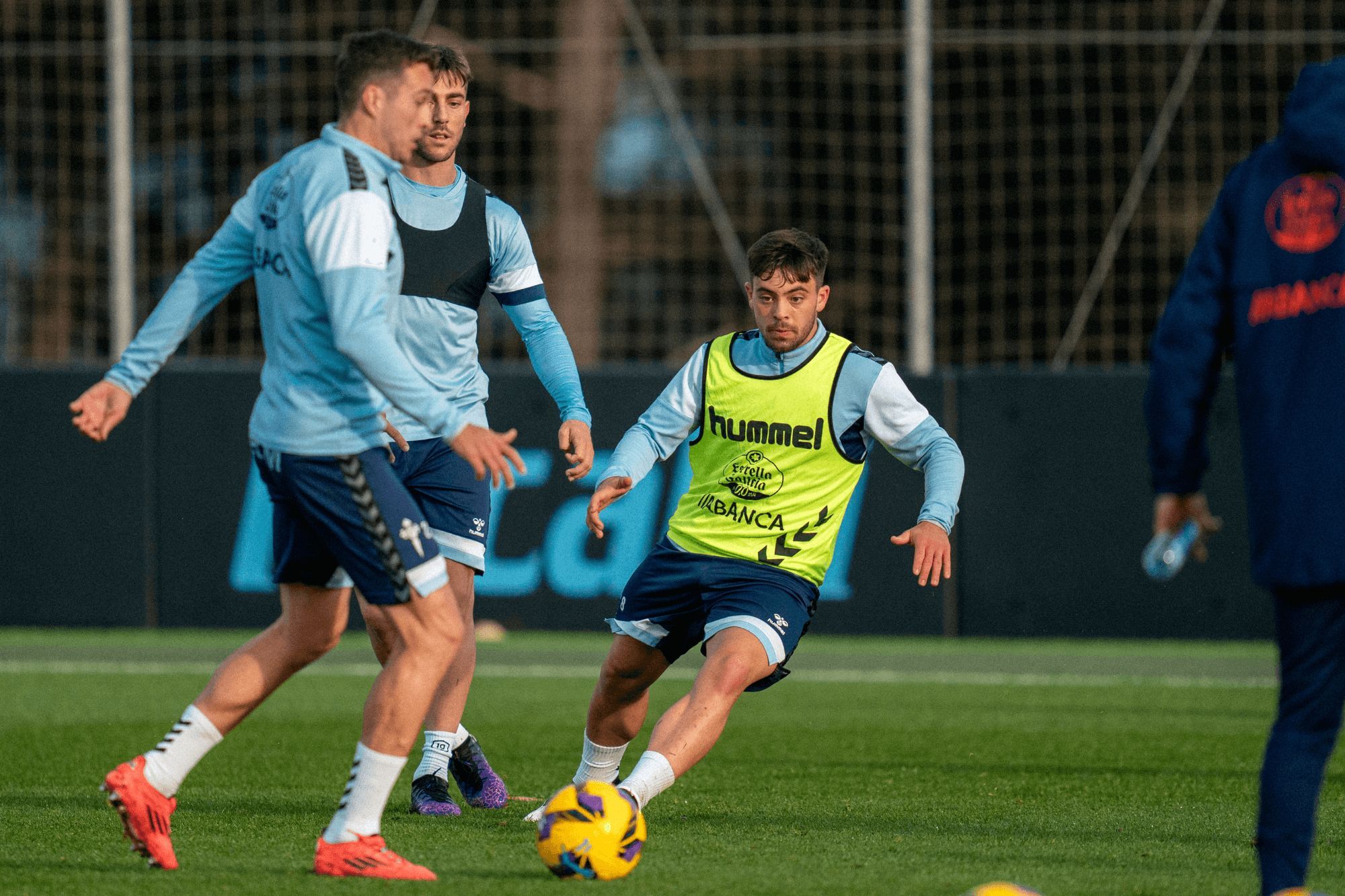  Fran Beltrán, Manquillo e Iker Losada en Afouteza.