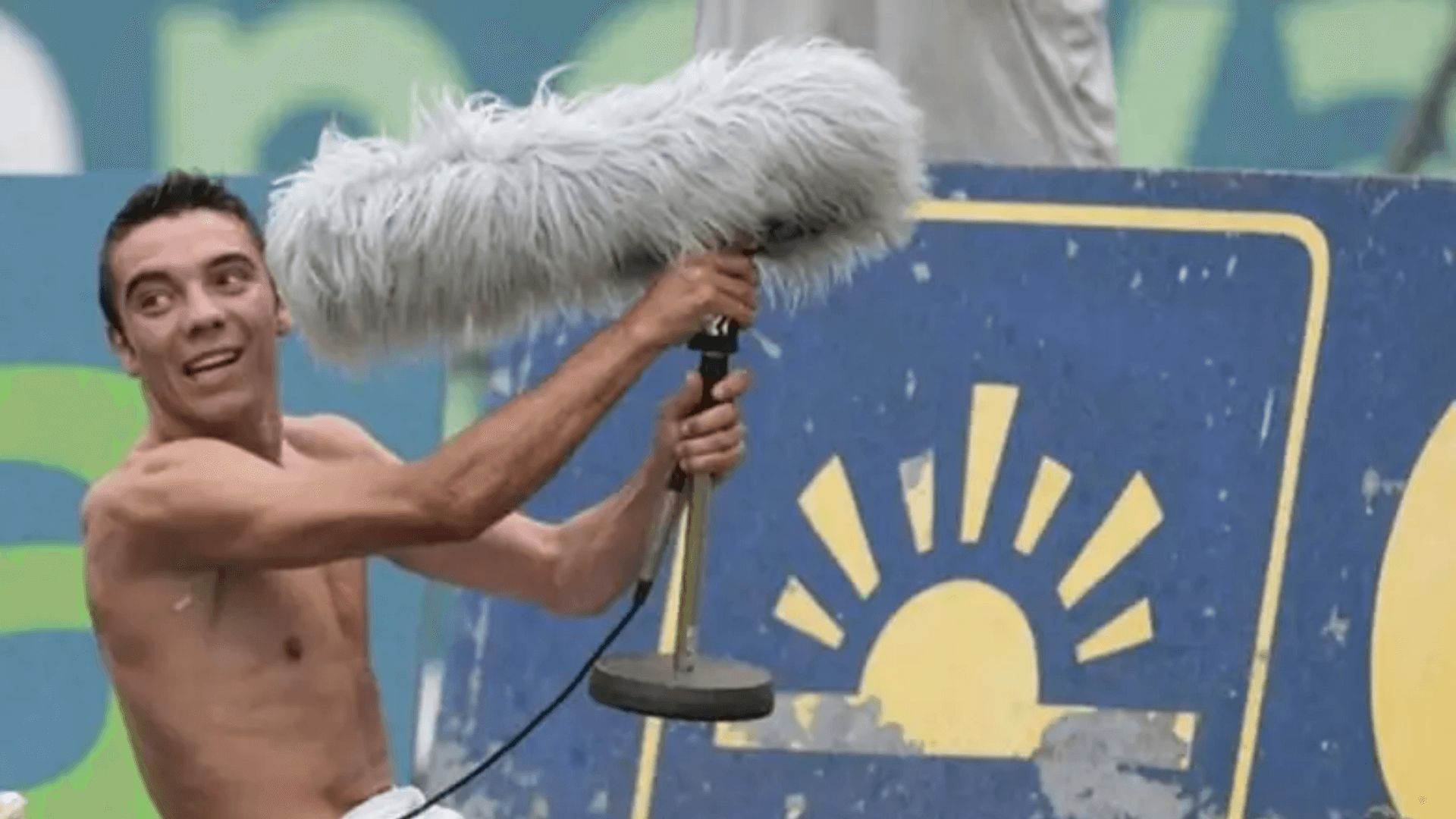 Iago Aspas celebra su primer gol en Balaídos ante el Alavés.