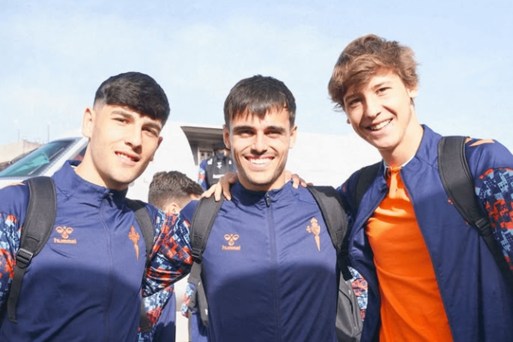  Yoel Lago, Miguel Román y Fer López.